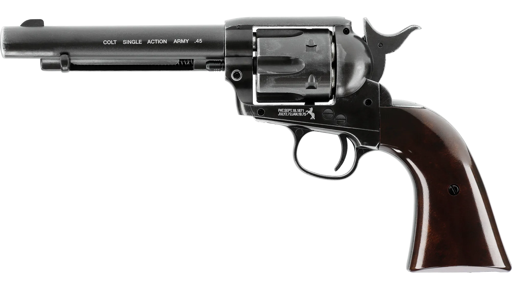 REV COLT SA ARMY 45 5.5'' CO2 CAL BB/4.5 ANTIQUE FINISH