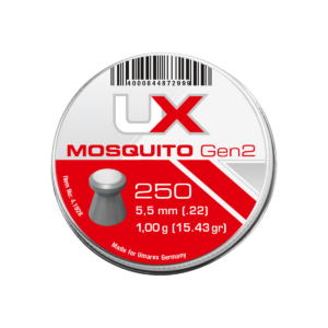 PLOMB PLAT UX MOSQUITO GEN2 CAL 5.5 MM 1.00G CDTNMT 5X250