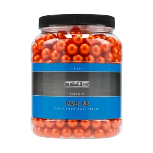 BILLES PAINTBALL BIO ORANGE CAL 68 SPORT PAB 68 X500