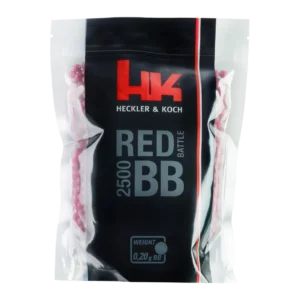 BILLES BBS 6MM HK RED 0.20G SACHET X2500