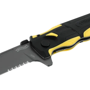 COUTEAU WALTHER PRO RESCUE KNIFE JAUNE