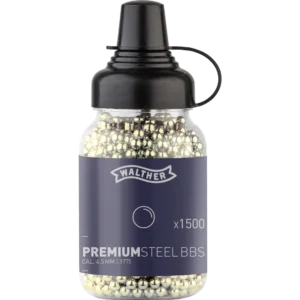 BILLES WALTHER PREMIUM BB GOLD STEEL CAL 4.5 MM 0.36G X1500