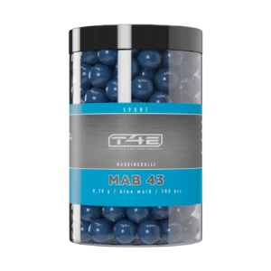 BILLES PEINTURE BLEUE CAL 43 - 500
