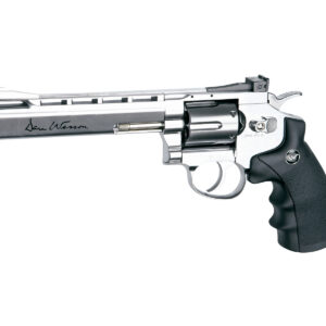 REVOLVER GNB DAN WESSON 6'' CHROME BRILLANT 4.5 CO2- PLOMBS