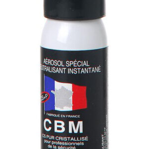 BOMBE GEL DEFENSE CS CAPOT 1/4 DE TOUR 25ML