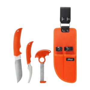 KIT D'OUTILS DE CHASSE WALTHER HUNTER KNIFE SET 2 - ORANGE