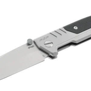 COUTEAU PLIANT WALTHER PDP STEEL FRAME TANTO BEAD BLAST