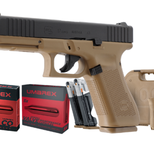 PACK GLOCK 17 GEN5 CAL 43 PAINTBALL T4E COYOTE FRENCH ARMY