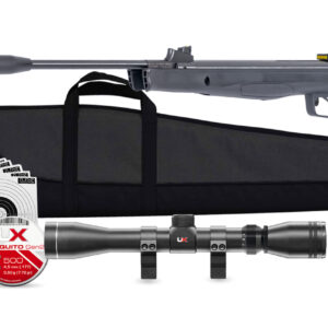 PCK R-FORCE TARGET GP(LUNETTE 3-9X40,500 PLOMBS,FOURREAU,100 CIBLES,PORTE-CIBLE)