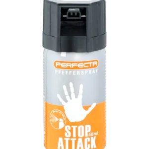 BOMBE STOP ATTACK GAZ POIVRE 40 ML PERFECTA