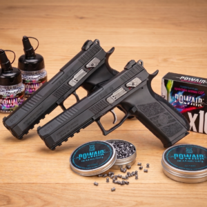 PACK PISTOLET CZ P-09 DUTY 4.5 PLOMBS/ BBS
