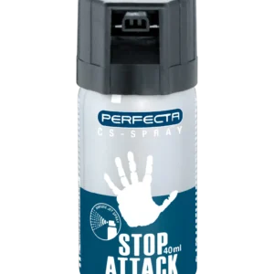 BOMBE STOP ATTACK GAZ CS 40 ML PERFECTA