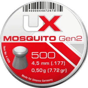 PLOMB PLAT UX MOSQUITO GEN2 CAL 4.5 MM 0.50G CDTNMT 5X500