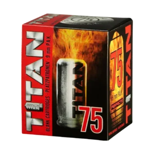 CART 9 MM PAK A BLANC TITAN PERFECTA X75