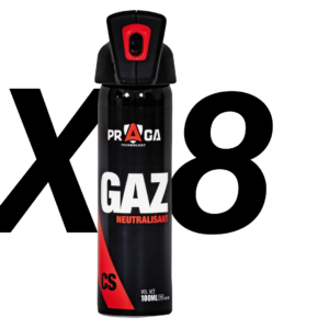 PACK BOMBE GAZ CS PRO 100ML X8