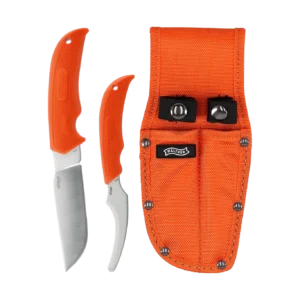 KIT D'OUTILS DE CHASSE WALTHER HUNTER KNIFE SET 3 - ORANGE