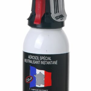BOMBE GAZ DEFENSE CS CAPOT ACCUSOL 100ML