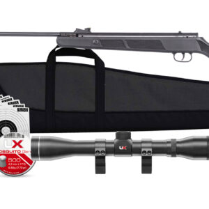 PACK R-FORCE ONE ( LUNETTE 4X32, 500 PLOMBS, FOURREAU+100 CIBLE+PORTE-CIBLE )