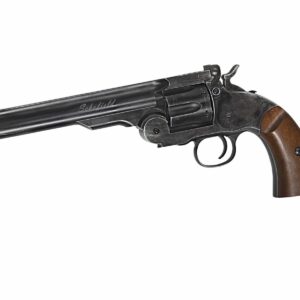REVOLVER SCHOFIELD 6" CO2 BLACK FULL METAL 4.5 PLOMBS