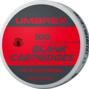 CART 6 MM FLOBERT A BLANC UMAREX X100