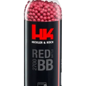 BILLES BBS 6MM HK RED 0.25G BOUTEILLE X2700