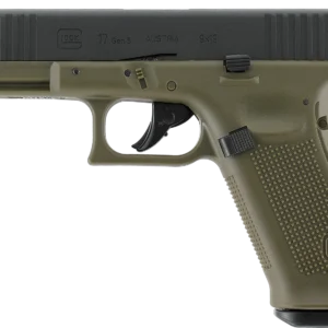PIST GLOCK 17 GEN5 CO2 CAL BB/4.5MM < 3,0 J BLACK BATTLEFIELD GREEN